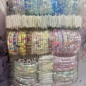 LOW CHEAP Korean <b>Bracelet</b> ins Y2K Beads Fashion <b>Bracelets</b> High Quality Jewelry Wholesale Market Random Style - Product Image 6