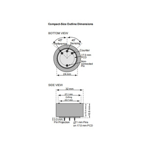 Capteur de gaz SO2 Membrapor suisse SO2/C-100, électrochimique, pour la sécurité et le contrôle environnemental - Product Image 2