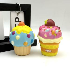Squishy Fun Realistic Ice Cream <b>Toy</b> Food <b>Stress</b>-<b>relief</b> <b>Toy</b> with Slow Rebound for 15 Years Old Unisex - Product Image 2