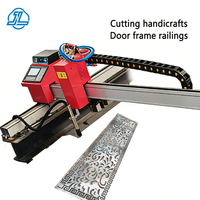 Découpeuse plasma CNC portable 1500x3000mm, 63A-200A pour acier au carbone/inox/aluminium, mini système de découpe plasma CNC