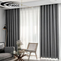 Rideaux occultants pour hôtel, prix compétitif, rideaux de bonne qualité, ensemble complet de rideaux pour le salon, luxe