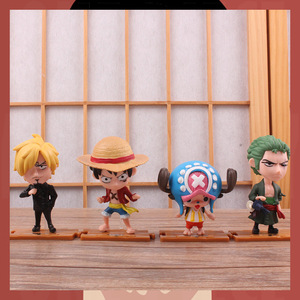 Hot Sale 10 Pcs/set Anime <strong>Figures</strong> Luffy Zoro <strong>Sanji</strong> Model Action <strong>Figure</strong> Cartoon Decoration One Pieces <strong>Figure</strong> - Product Image 3