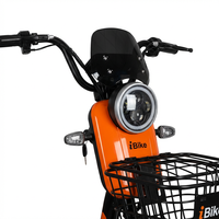 Vélo Électrique Léger en Acier au Carbone avec Batterie au Plomb 350W 48V, Assistance à la Pédalisation, Longue Autonomie, Abordable pour les Trajets Urbains – Vente Directe Usine