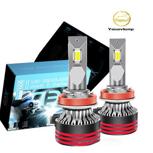 Faros Delanteros para Automóvil YOSOVLAMP M8 PRO X8S Directo de Fábrica 120W 20000lm LED de Alta Potencia IP67 H4 H7 H11 12V 24V - Product Image 1