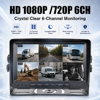Grabador MDVR de 8 Canales, 4G, WiFi, GPS, BSD, ADAS, DSM, Sistema de Cámara de Monitoreo del Conductor para Seguridad de Flotas de Camiones y Autobuses