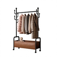 Séchoir à linge extérieur moderne à poteau unique, robuste et peu encombrant, pour vêtements et linge, organisateur de vêtements