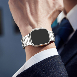 <span class=keywords><strong>Bracelet</strong></span> de remplacement en titane Ultra 2 compatible, <span class=keywords><strong>bracelet</strong></span> en métal de luxe personnalisé, <span class=keywords><strong>bracelet</strong></span> de sublimation pour hommes, bracelets pour <span class=keywords><strong>Apple</strong></span> <span class=keywords><strong>Watch</strong></span> - Product Image 6