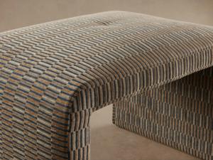 Nordique meilleure vente maison moderne salon chambre meubles <span class=keywords><strong>Booker</strong></span> rembourré pouf banc de pied - Product Image 3