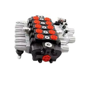 SD8 Excavadora manual Joystick Válvula hidráulica Manual de alto rendimiento Válvula direccional Seccional de 5 carretes - Product Image 1