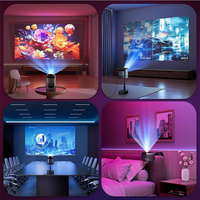 Conception unique FHD 1080P mise au point automatique/projecteur portable intelligent Keystone Android 9.0 pour Home cinéma