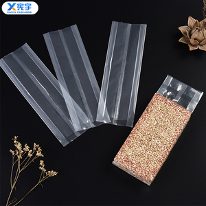 Bolsa de Embalaje de Ladrillos de Arroz de Nylon PE Transparente con Impresión Personalizada, Bolsa de Plástico a Prueba de Humedad de Grado Alimenticio <span class=keywords><strong>para</strong></span> Granos, <span class=keywords><strong>Avena</strong></span>, Frijoles, Granos de Café - Product Image 5