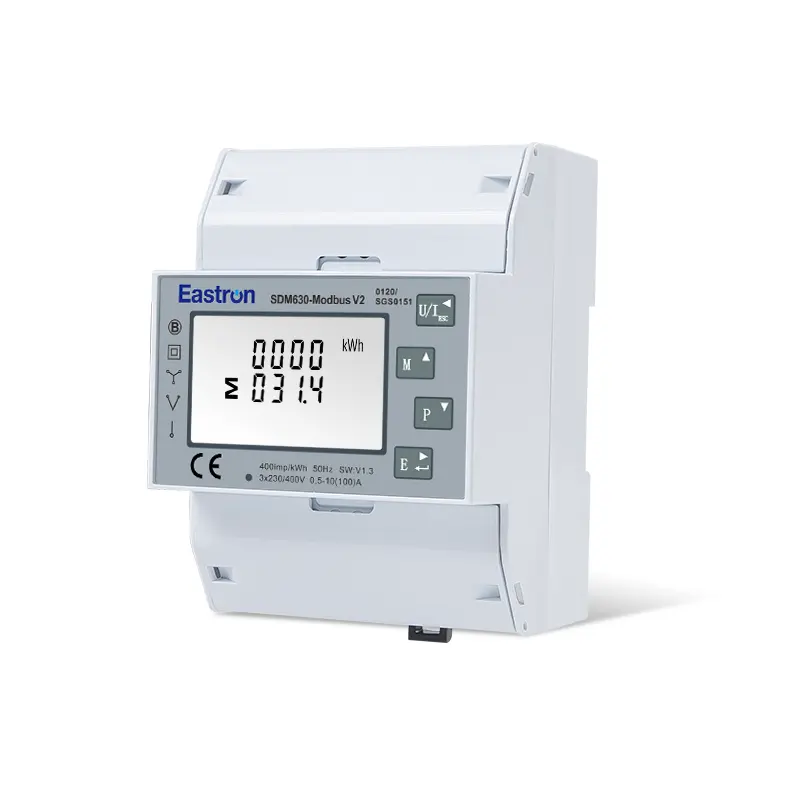 EASTRON SDM630Modbus V2 3 Phase Max 100A Mounted Multi-function Energy Meter