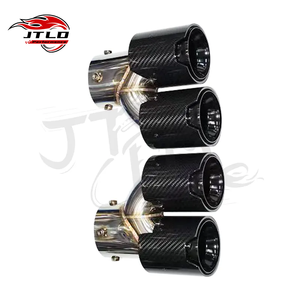 Tubos de Escape Cuádruples de Acero Inoxidable para <span class=keywords><strong>BMW</strong></span> M Style G2X M340 <span class=keywords><strong>M440</strong></span> G4X M240, Puntas de Escape y Silenciador, Aspecto de Fibra de Carbono - Product Image 4