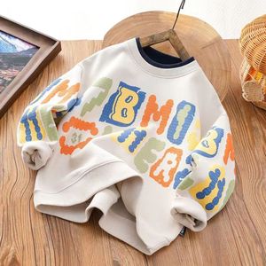 2024 printemps automne garçons <span class=keywords><strong>sweat</strong></span> élégant Version coréenne mode pour grands enfants Style décontracté pour enfants - Product Image 4