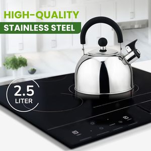 Home and Family Use Hot Water Boiling <b>Kettle</b> Loud Whistle Food Grade Stainless Steel Tea Pot <b>Stove</b> <b>Top</b> Water <b>Kettle</b> - Product Image 5