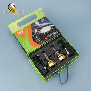 Phares LED automobiles 12V M8 130W 13000LM H4 H7 H11 9005, ampoules <span class=keywords><strong>de</strong></span> phares modifiées pour voitures, vente directe usine, pièces automobiles - Product Image 5