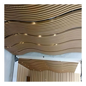 <span class=keywords><strong>Lames</strong></span> de <span class=keywords><strong>plafond</strong></span> en aluminium ondulées modernes, panneaux métalliques suspendus pour hôtel, aéroport, magasin, centre commercial, bâtiment commercial, <span class=keywords><strong>faux</strong></span> <span class=keywords><strong>plafond</strong></span> - Product Image 4