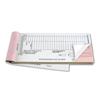 Livres de tickets de dépôt personnalisés imprimés en papier autocopiant (dupliqué, triplicat)