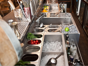 Stazione Cocktail Professionale per Baristi, <span class=keywords><strong>Bar</strong></span>, Hotel, Ristoranti, Pub, Attrezzatura da <span class=keywords><strong>Bar</strong></span> in Acciaio Inox di Alta Qualità, 2 Anni di Garanzia - Product Image 6