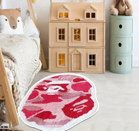 Tapis de sol modernes de qualité supérieure, fabriqués à la machine, en polyester extra épais, pour la décoration du salon, de la chambre à coucher et de la chambre d'enfant