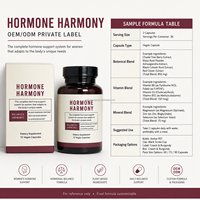 Soutien Hormonal Naturel pour la Santé Féminine - Complément d'Équilibre Hormonal pour Femmes Adultes, Contenant des Capsules pour Favoriser le Sommeil
