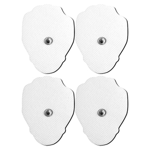 Electrodos de <span class=keywords><strong>Hidrogel</strong></span> Konmed KM801 TENS EMS (4.5x7.5cm) con Desinfección por Infrarrojos Lejanos, Blancos, con Broche a Presión, Consumibles Médicos - Product Image 5