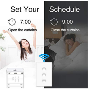 Smart Home Con Lăn Điều Khiển Từ Xa Chứng Chỉ <span class=keywords><strong>Ce</strong></span> Rohs Công Tắc Màn Trập Bộ Điều Khiển Thông Minh TUYA Công Tắc Rèm Wifi - Product Image 2