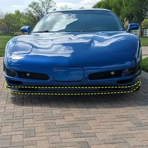 Pour <span class=keywords><strong>Chevrolet</strong></span> <span class=keywords><strong>Corvette</strong></span> C5 1997-2004, lèvre de pare-chocs avant, séparateur, peint, style <span class=keywords><strong>ZR1</strong></span> - Product Image 3