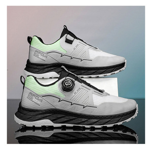 Chaussures pour hommes - respirantes, polyvalentes, adaptées au sport, à la course et à un usage quotidien, anti-odeur, amortissantes, avec boutons rotatifs - Product Image 2