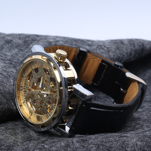 Reloj Mecánico Automático de Lujo para Hombre, Totalmente en Acero Inoxidable, Correa de Cuero, Esfera de 40 mm, Ancho de Correa de 20 mm - Product Image 3