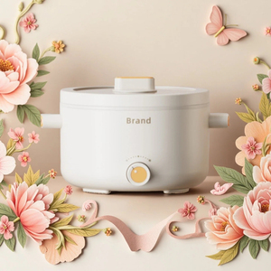 Casserole électrique multifonction de bonne qualité et robuste, idéale pour faire bouillir de <span class=keywords><strong>l</strong></span>'eau et du lait, du thé, du café, des flocons <span class=keywords><strong>d</strong></span>'avoine, des nouilles - Product Image 3