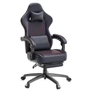Gaming <b>Chair</b> Fabric Reclining Height Adjustable Swivel <b>Chair</b> For Home Office <b>Study</b> Room D943 - Product Image 5