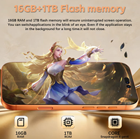 Téléphone Android 18 Pro Max avancé 5G 16 Go de RAM 1 To de stockage Reconnaissance faciale