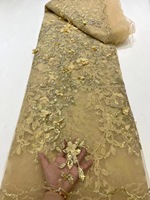 Tissu de paillettes vert menthe pour robe de mariée, tulle, filet, dentelle, broderie de paillettes blanches, tissu à perles
