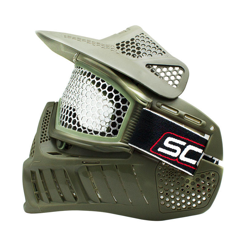 Olive + Argent hexagonal