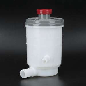 Réservoir de liquide de direction assistée Huajiefan 53701-TB0-P01 pour Honda Accord, réservoir en plastique avec bouchon rouge - Product Image 1