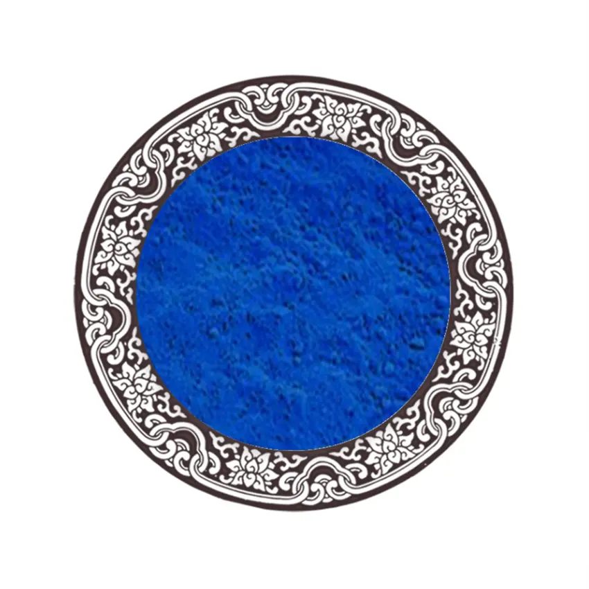 A venda quente colore o pigmento inorgânico Fe2O3 CAS 1332-37-2 azul do óxido de ferro