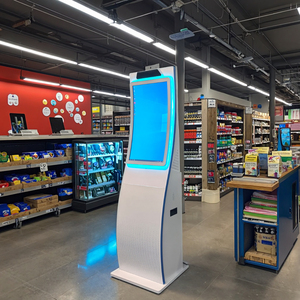 32 inch cong màn hình cảm ứng kiosk tự phục vụ thanh toán thanh toán vé Máy bán hàng tự động cho trung tâm mua sắm Đầu đọc mã vạch SDK - Product Image 1