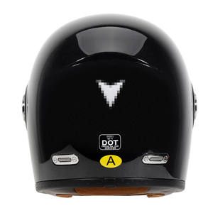 高品質 新製品 オールシーズン快適 男女兼用 ABS製 フルフェイス レトロバイクヘルメット - Product Image 5