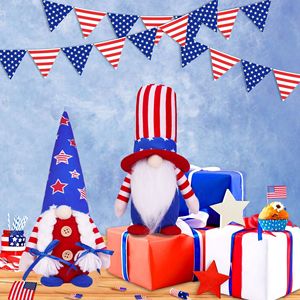 Nuevo EE. UU. Figura de Gnomo sin Rostro para <span class=keywords><strong>el</strong></span> Día de la Independencia, Adorno de Algodón con Bandera, Decoración para Interiores, Regalo para Adultos - Product Image 1