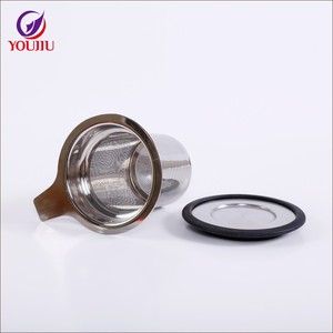 Extra Fine Mesh Stainless Steel <strong>Tea</strong> Ball Infuser Reusable <strong>Tea</strong> <strong>Stainer</strong> with Silicone Handle and Lid for Loose <strong>Tea</strong> Leaf - Product Image 4