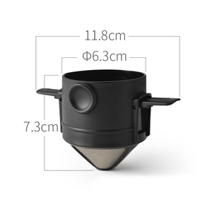 WELAND - Nuevo Diseño <span class=keywords><strong>de</strong></span> Filtro <span class=keywords><strong>de</strong></span> Café Portátil Reutilizable para el Hogar, Mini Filtro <span class=keywords><strong>de</strong></span> Café y Té <span class=keywords><strong>sin</strong></span> Papel - Product Image 5