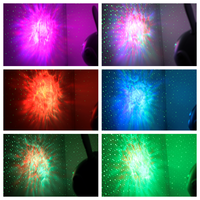 Proyector de Galaxia Lunar, Lámpara Nocturna de Estrellas con Control Remoto, Nebulosa LED para Decoración de Techo de Dormitorio, Batería Recargable de Colores