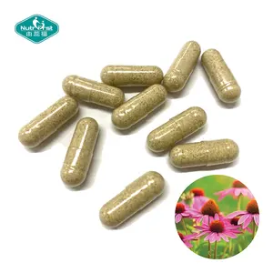 Nutrifirst Herbal Supplement Impression Booster Echinacea Goldenseal Bubuk Akar Kapsul Ekstrak Purpurea