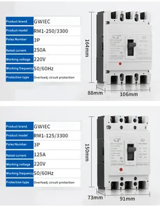 <span class=keywords><strong>Chint</strong></span> เคส <span class=keywords><strong>Nm1</strong></span>แท้ MCCB 3P 4P <span class=keywords><strong>Nm1</strong></span>-63s เป็น <span class=keywords><strong>Nm1</strong></span>-1250s ตัวแบ่งวงจร16kA แบ่งความจุ380V - Product Image 6