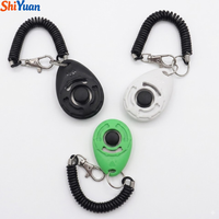 SHIYUAN Clicker d'entraînement jetable et durable pour chiens et chats avec sangle élastique pour poignet, en ABS, portable, pour l'éducation du comportement des animaux de compagnie, ODM/OEM