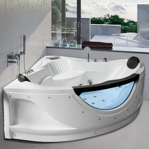 Baignoire à remous en acrylique au design moderne pour les petites familles Fonction de <span class=keywords><strong>massage</strong></span> en pierre pour la maison et l'hôtel Certifié Cupc - Product Image 4