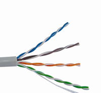 Harga Diskon Kustomisasi, Kabel OEM, 24AWG CAT5E UTP/FTP Jaringan, Sampel Tersedia