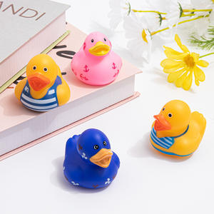 Surtido de bonitos patos de goma, juguetes de baño temáticos de la Marina para niños, venta al por mayor, coloridas figuras de pato marinero, regalos novedosos - Product Image 3