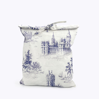 Vente en gros pochette imprimée numérique de différentes tailles personnalisée oreiller emballage de vêtements pour enfants sac enveloppe en coton